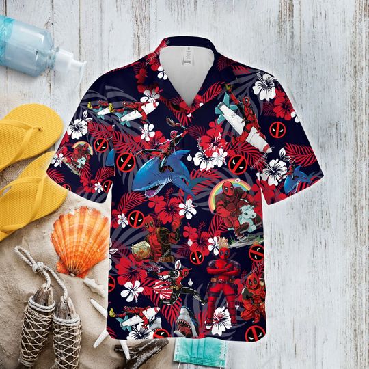 Deadpool Hawaiian Shirt