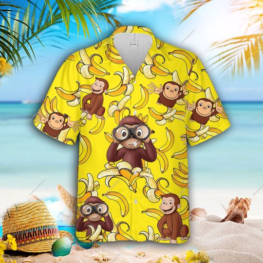 Curious George Hawaiian Shirt
