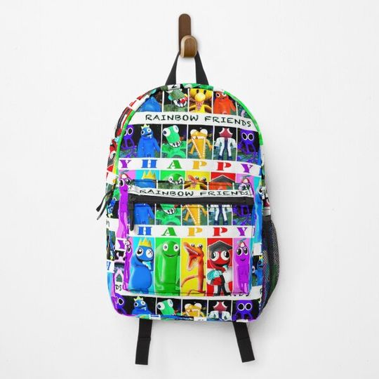 Rainbow Friends Happy Happy Backpack