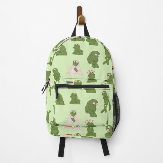 kermit doing stuff Backpack