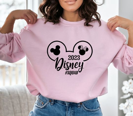Disney Cruise Sweatshirt, Love Disneyland Trip to Disneyland