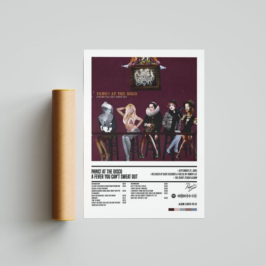 Panic at the Disco Posters - A Fever You Can't Sweat Out Poster