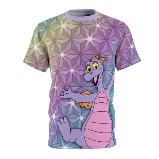 Figment Epcot Beacon of Magic Unisex 3D Shirt