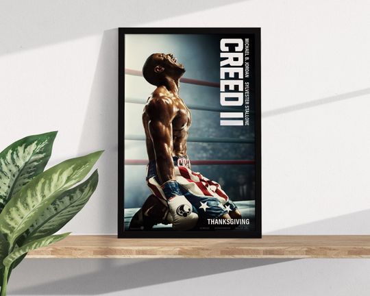 Discover Creed II  - Movie Print Minimalist Movie Poster