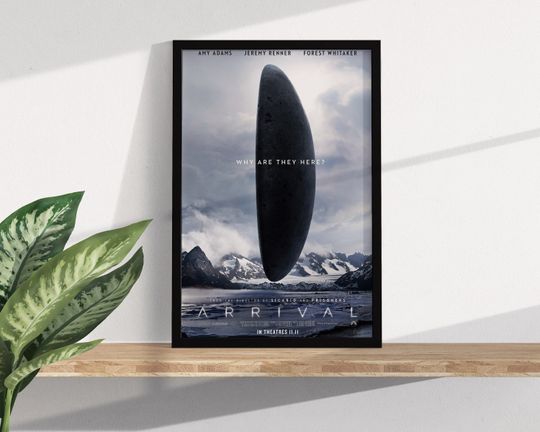 Discover Arrival - Movie Print - Minimalist Movie Poster