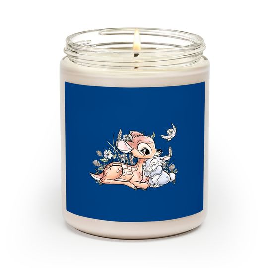 Disney Bambi And Thumper Vintage Scented Candles