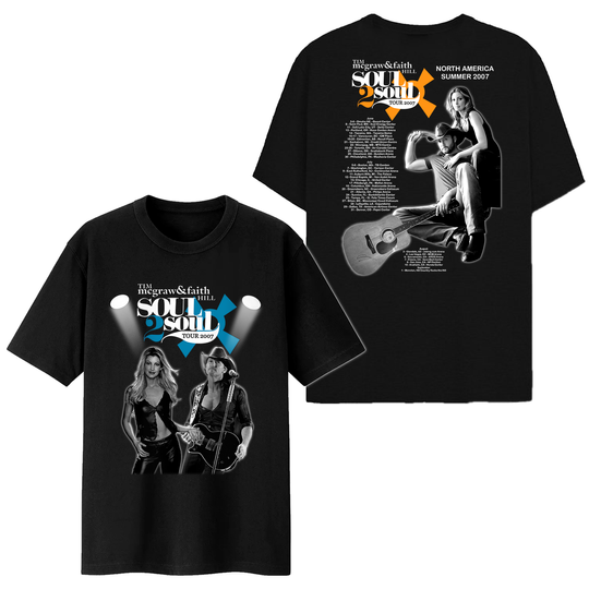 Vintage Tim McGraw Faith Hill Tour T-Shirt