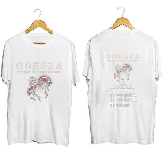 Discover Odesza The Last Goodbye 2023 Tour Tshirt
