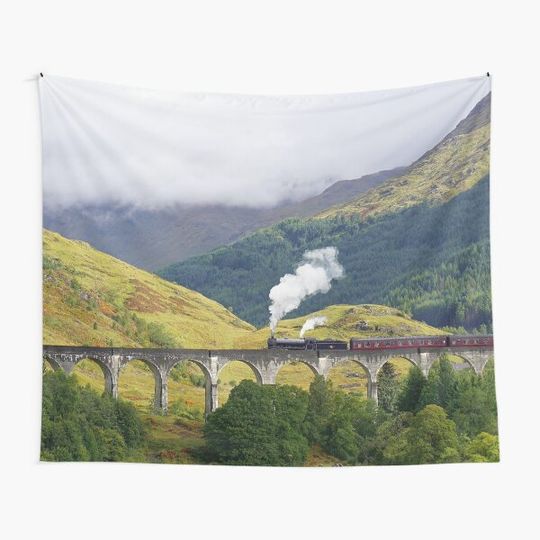 Discover Glenfinnan Viaduct and The Jacobite Steam Train Tapestry