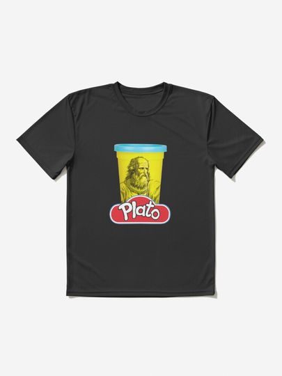 Plato Play Doh Philosophy pun | Active T-Shirt