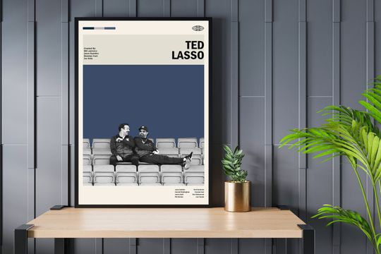 Discover Vintage Ted Lasso Poster