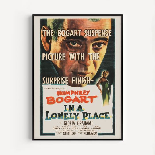 CLASSIC MOVIE POSTER - In a Lonely Place Movie Poster