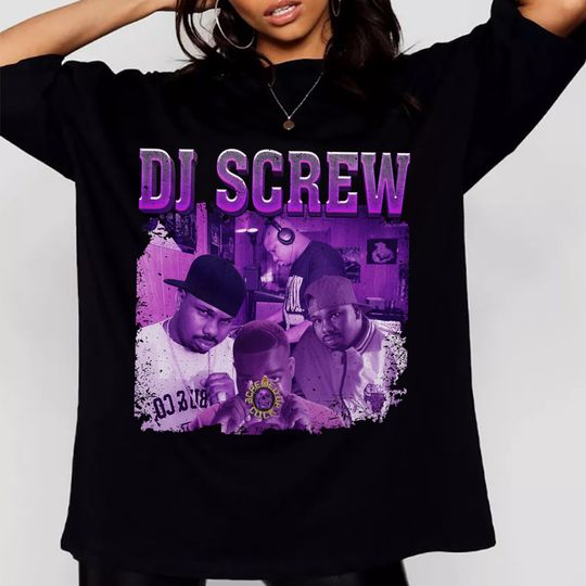 Discover DJ Screw 90s Inspired Vintage T Shirt