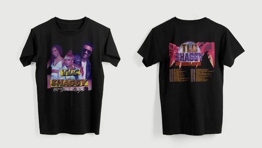 TLC and Shaggy Hot Summer Night Tour 2023 Shirt