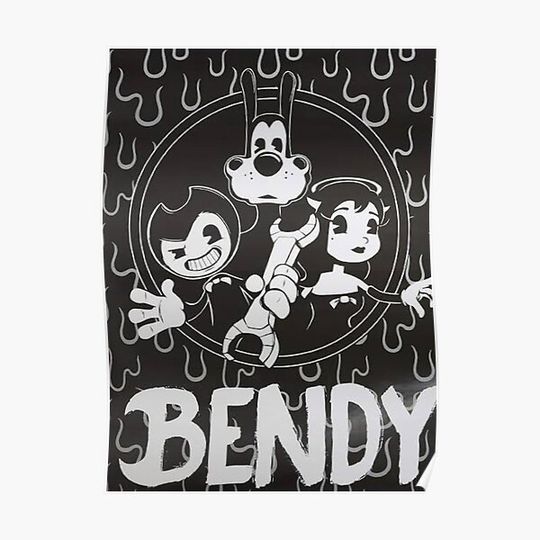 Bendy And The Ink Machine Premium Matte Vertical Poster