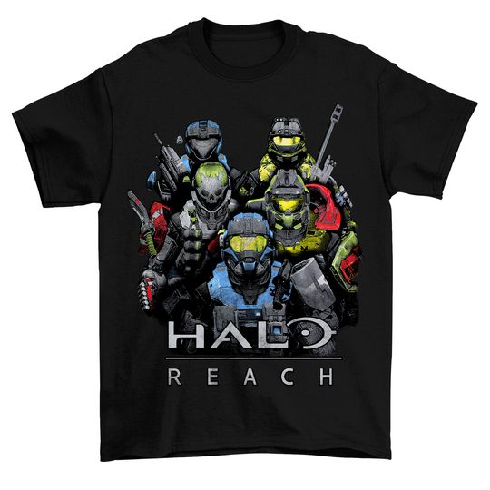 Vintage Halo Reach Spartan Noble Six Graphic Tee