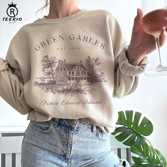 Anne of Green Gables Sweatshirt,  book sweatshirt