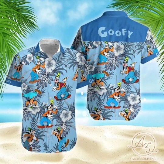 Discover Goofy Hawaiian Shirt, Goofy Summer Hawaiian Shirt, Winnie The Pooh Fan Gifts