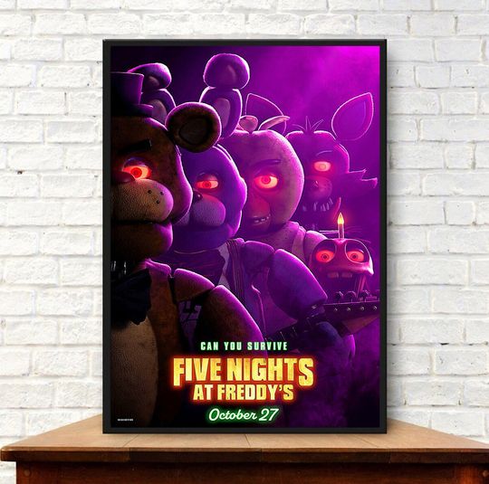 Five Nights At Freddy's 2023 Movie Poster
