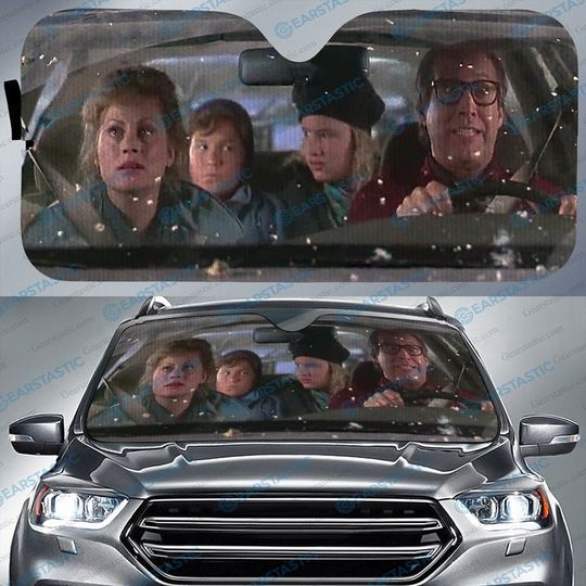 Discover Christmas Vacation Sun Shade