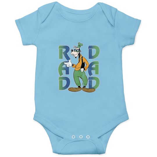 Disney A Goofy Movie Retro Goofy Portrait Rad Dad Onesies, Father's Day, Disneyland Family Matching Onesies