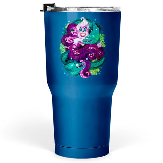 Disney The Little Mermaid Tumblers 30 oz Disney Ursula Tumblers 30 oz, Little Mermaid Ursula Tumblers 30 oz