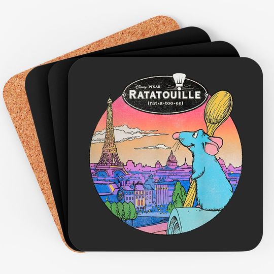 Ratatouille Coasters, Ratatouille Coasters, Coasters, Coasters, Disney Remy Coasters