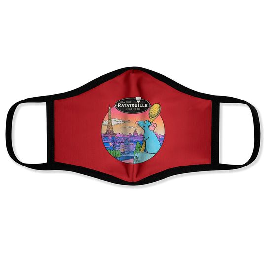 Ratatouille Face Masks, Ratatouille Face Masks, Face Masks, Face Masks, Disney Remy Face Masks