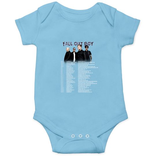 Fall Out Boy 2023 Tour Onesies
