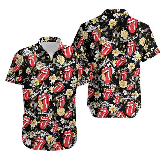 The Rolling Stones Hawaiian Shirts