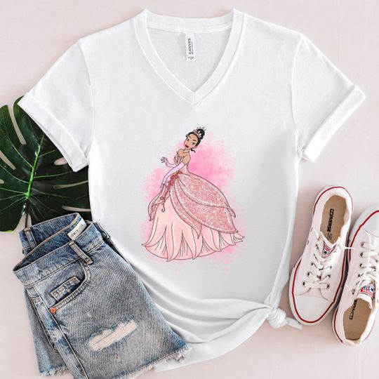 Princess Tiana Shirt - Magic Kingdom Tee - Disneyland Family Matching Tee