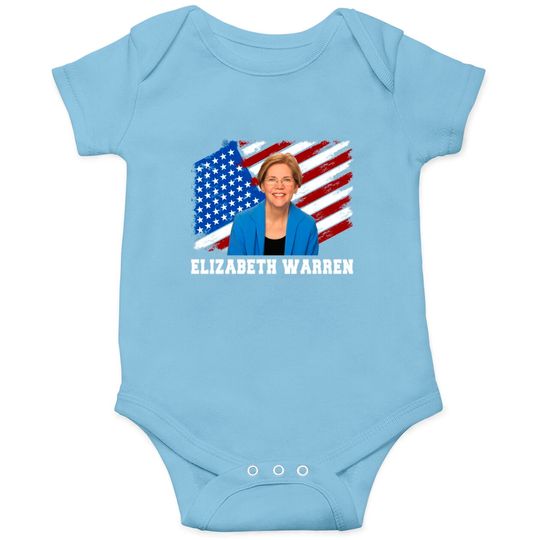 Discover Elizabeth Warren Democratic President 2020 USA Fla Onesies
