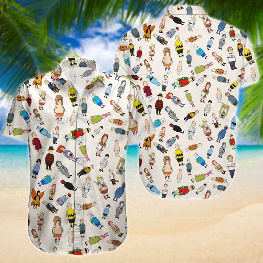 Bobby Hill Hawaiian Shirts/Man Shorts, Bobby Hill Shirts, Button Up Shirts