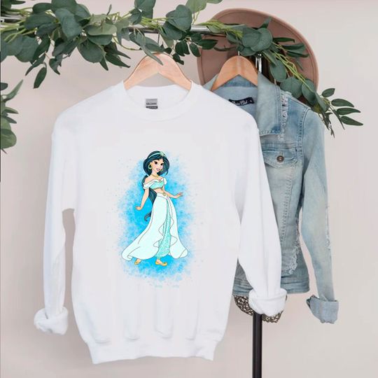 Vintage Princess Jasmine Sweatshirt - Disney Princess Shirt - Vintage Princess Shirt