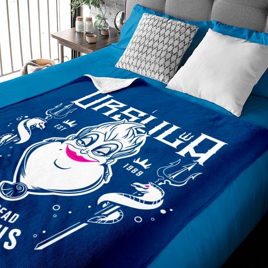 Disney The Little Mermaid Villains Ursula Baby Blankets