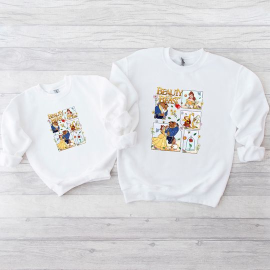 Disney Beauty And The Beast Sweatshirt - Disney Princess Belle Shirt