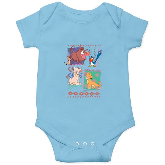 Vintage Disney Lion King Comfort Colors Onesies, Simba Onesies