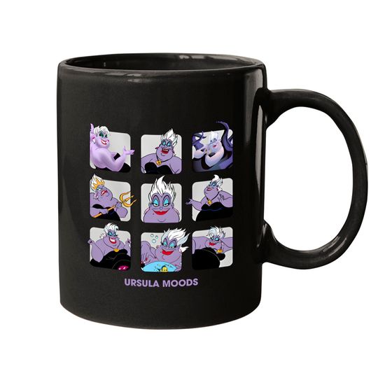 Disney Villains Ursula Moods Mugs, Disney The Little Mermaid Mugs