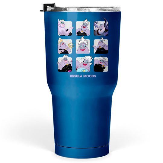 Disney Villains Ursula Moods Tumblers 30 oz, Disney The Little Mermaid Tumblers 30 oz