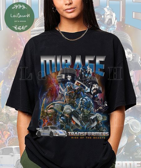 Mirage Autobot Vintage Shirt, Transformers: Rise of the Beasts Shirt, Transformers 7 Shirt