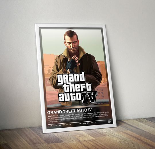 Grand Theft Auto 4 Poster