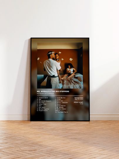 Discover Album Poster Mr. Morale & The Big Steppers by Kendrick Lamar