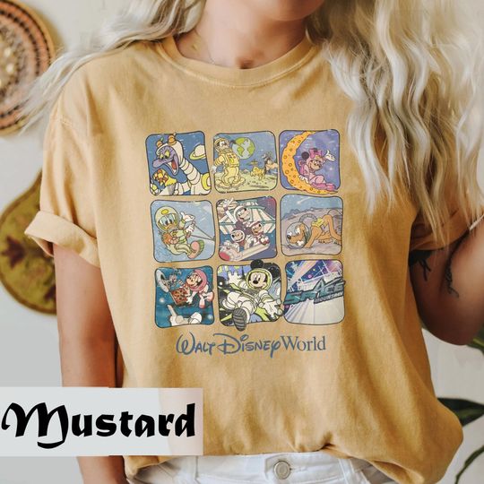 Discover Vintage Disney Space Mountain Mickey Shirt, Vintage Mickey Astronaut Shirt