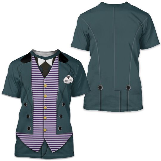 Haunted Mansion Butler Shirts,