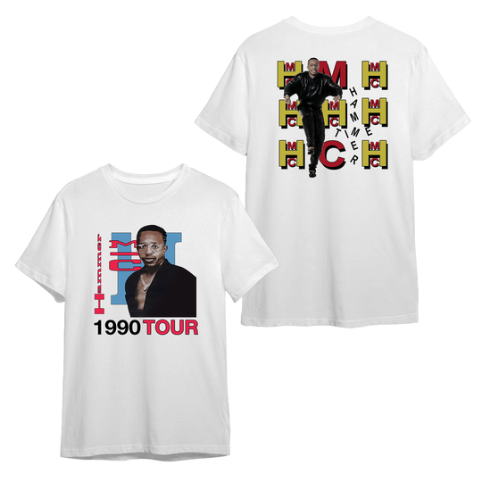 MC HAMMER Rap Hip Hop 1990 Tour Unisex Tee