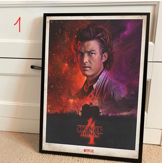 Steve Harrington Stranger Things Season 4  Poster, Wall Decor