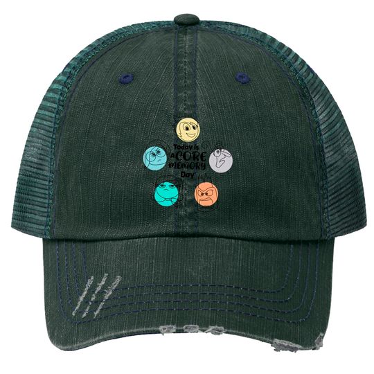 Today is a Core Memory Day Trucker Hats, Magical Vacation Trucker Hats, Disney World Trucker Hats, Inside Out Trucker Hats