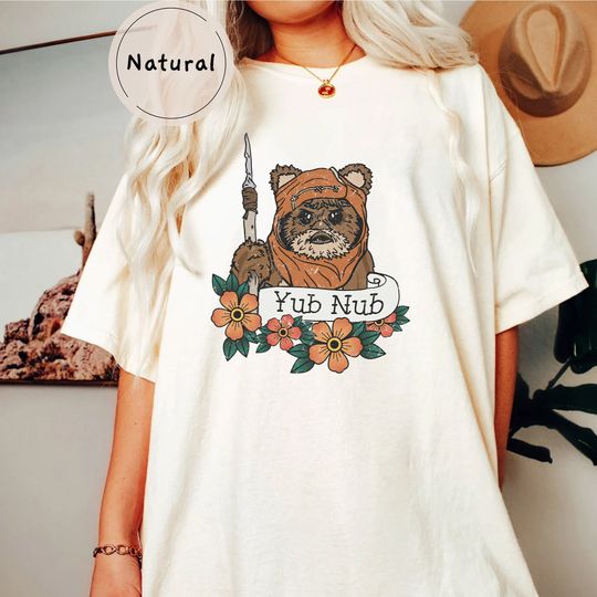 Disney Star Wars Wicket Ewok Endor Yub Nub Shirt,