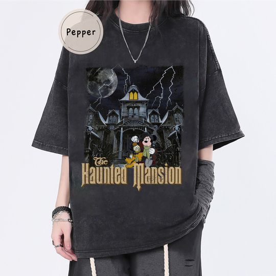 Retro The Haunted Mansion Shirt, Disneyland the Haunted Mansion Tshirt,