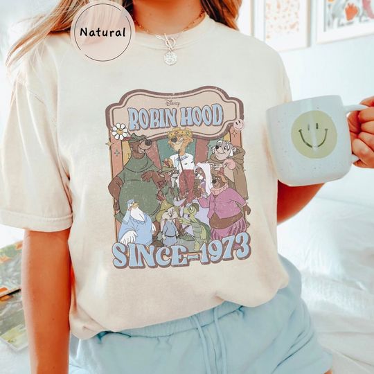 Retro Disney Robin Hood 1973 Shirt, Robin Hood Tshirt,